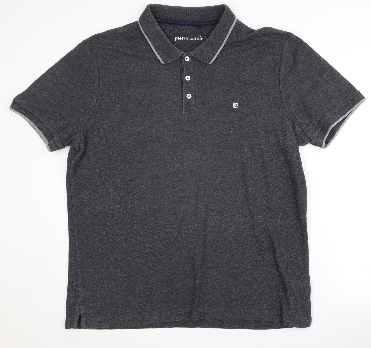 Pierre Cardin Men's Grey Polo Shirt XL