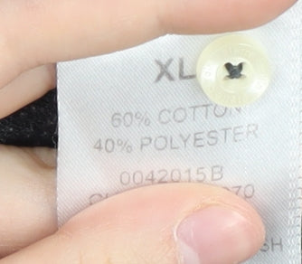 Pierre Cardin Men's Grey Polo Shirt XL