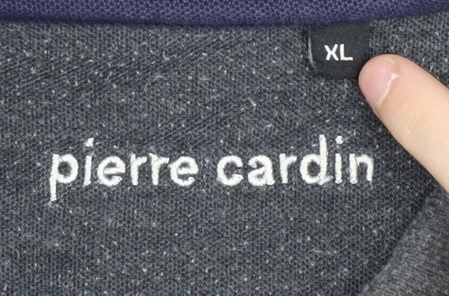 Pierre Cardin Men's Grey Polo Shirt XL