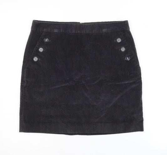 Banana Republic Women's Black Pencil Skirt, Size 10, Corduroy