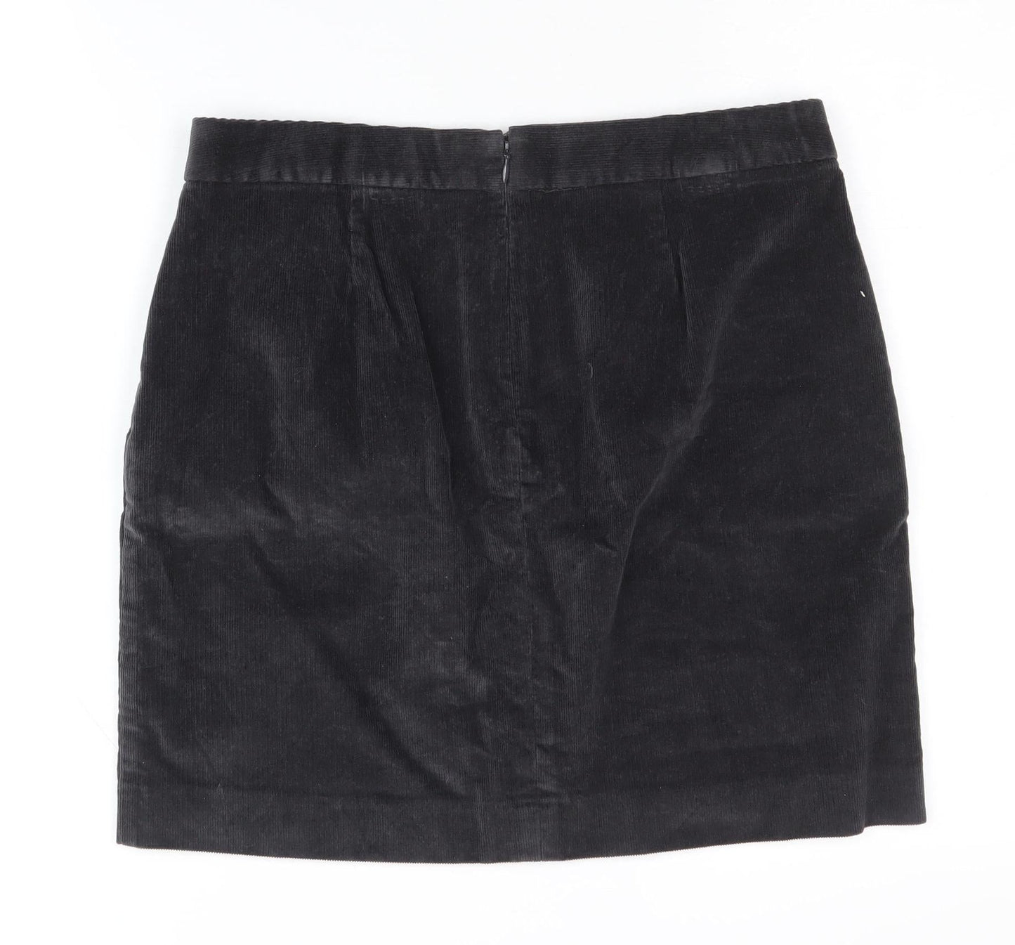 Banana Republic Women's Black Pencil Skirt, Size 10, Corduroy