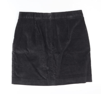 Banana Republic Women's Black Pencil Skirt, Size 10, Corduroy