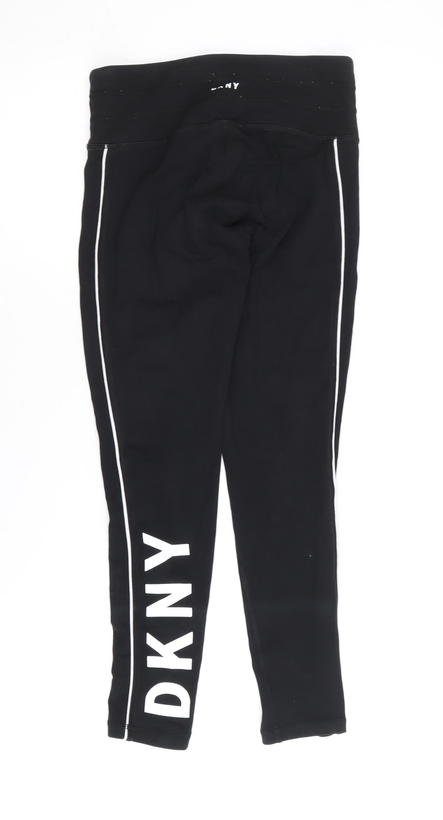 DKNY Women’s Black XS Leggings with Elastic Waist
