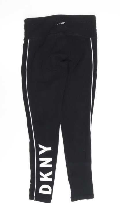 DKNY Women’s Black XS Leggings with Elastic Waist