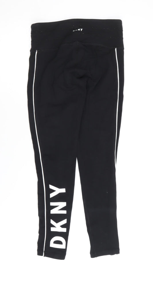DKNY Women’s Black XS Leggings with Elastic Waist