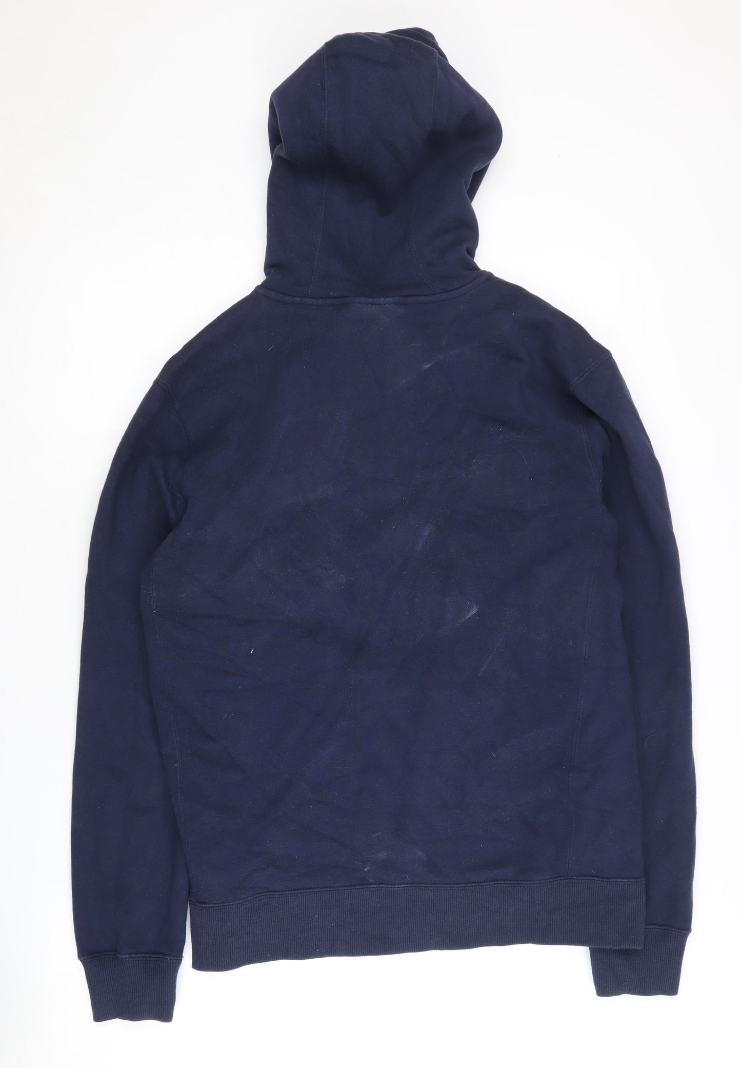 Mens UK Size S FILA Blue Pullover Hoodie