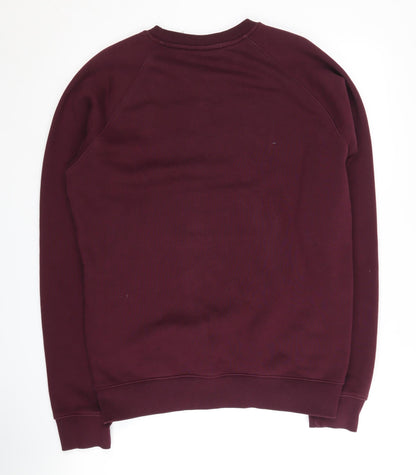 Mens UK Size S adidas Purple Pullover Sweatshirt