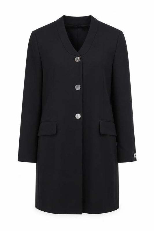 Jeff Banks Women's Black Suit Jacket Size 12