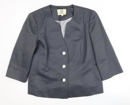 Viyella Women's Grey Blazer Size 14