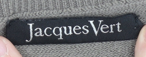 Womens UK Size S Jacques Vert Grey Pullover Jumper