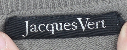 Womens UK Size S Jacques Vert Grey Pullover Jumper