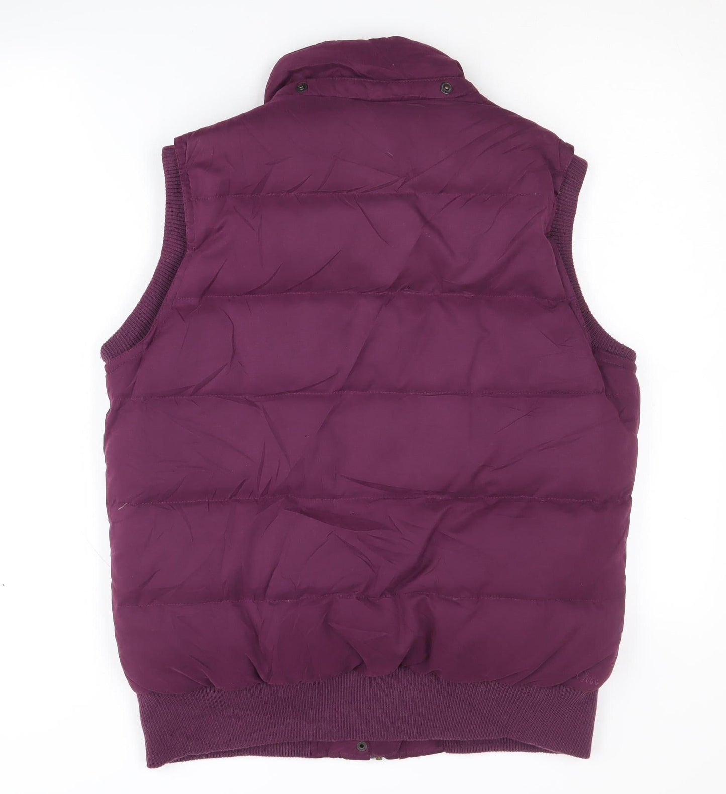 Fat Face Women's Purple Puffer Waistcoat Size 12