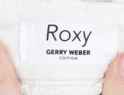 Gerry Weber Women's White Jeans, Size 18, Elegant & Comfortable