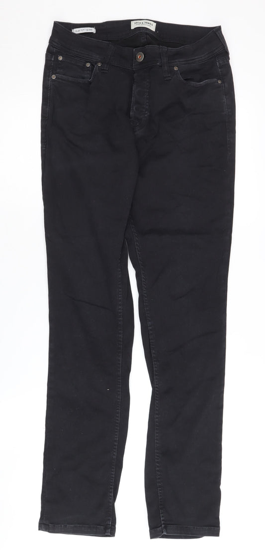 Jack & Jones Men's Black Slim Skinny Jeans 30x32