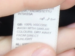 Fat Face Women's Black Floral Wrap Dress Size 10