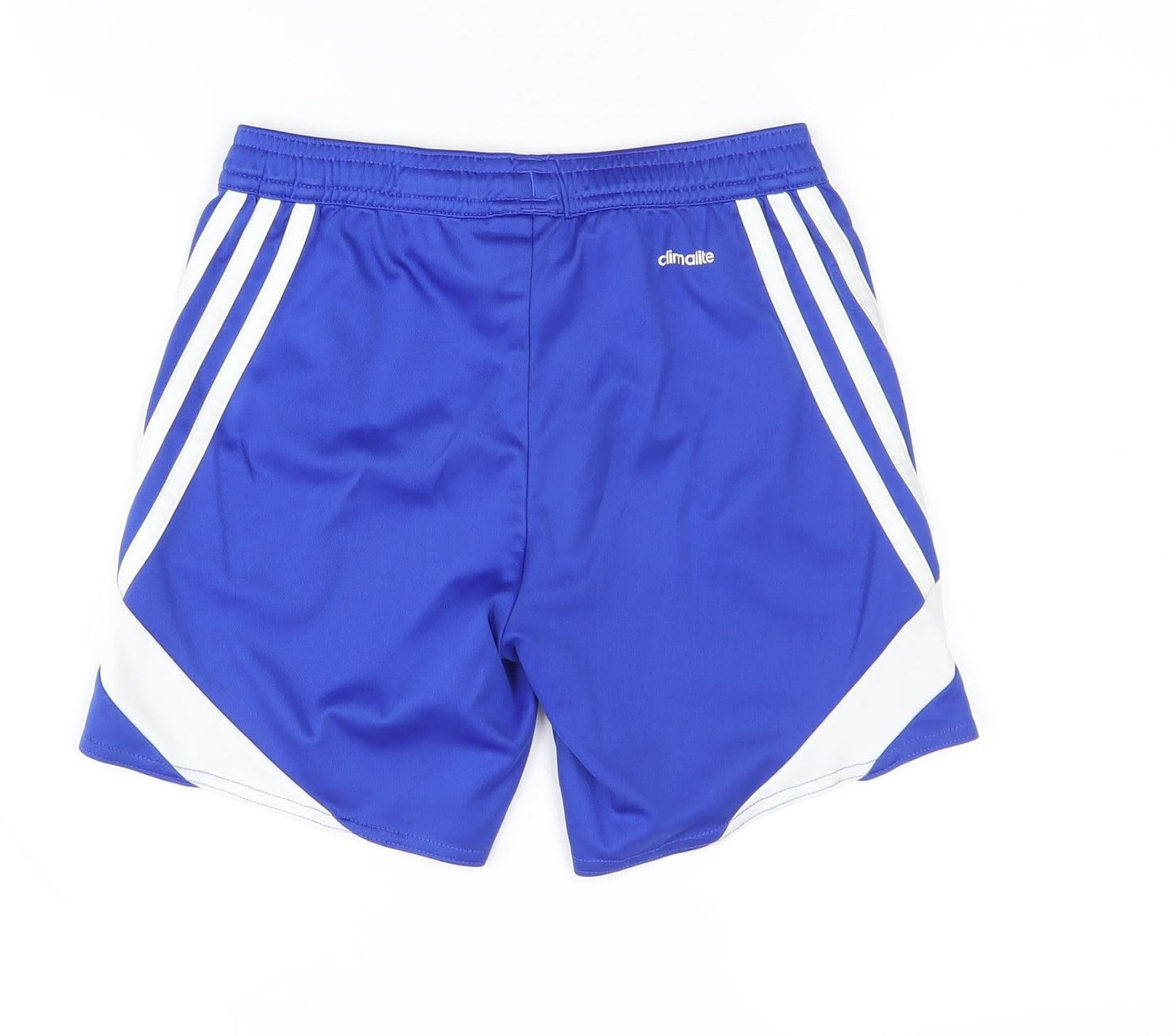 Adidas Boys Blue XS Athletic Sports Shorts