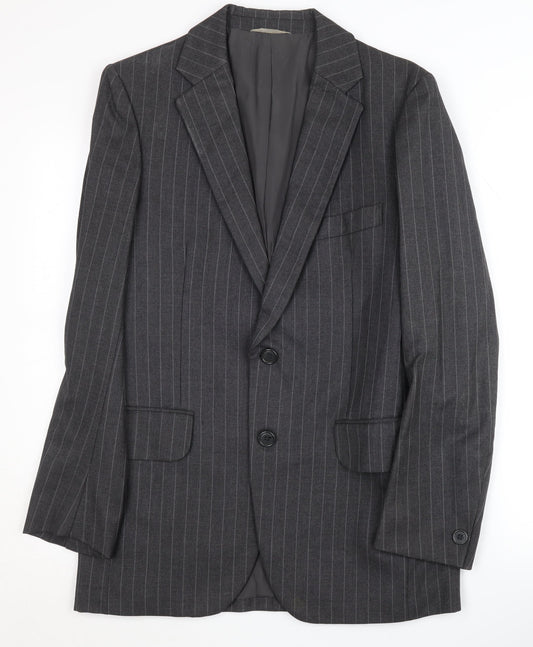 Austin Reed Men's Grey Striped Blazer, Size 38R