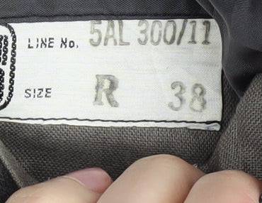 Austin Reed Men's Grey Striped Blazer, Size 38R