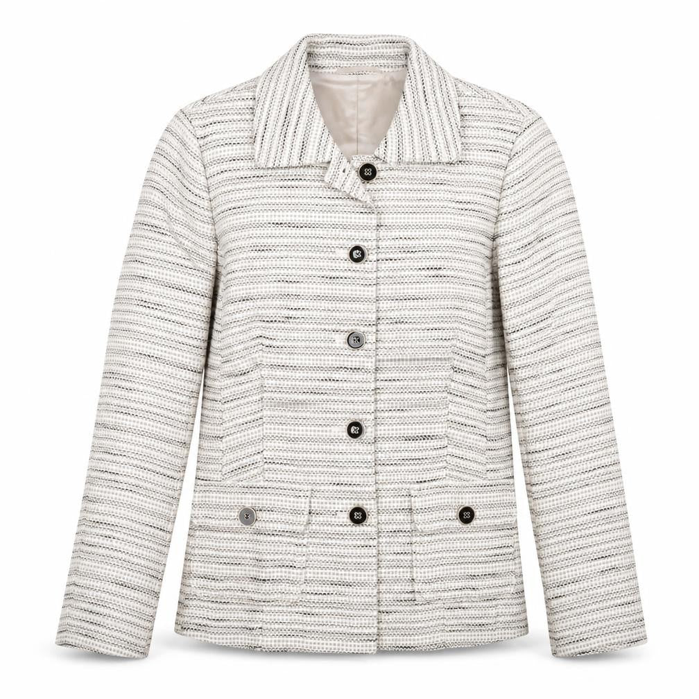Womens UK Size 12 Viyella Regular Beige Blazer