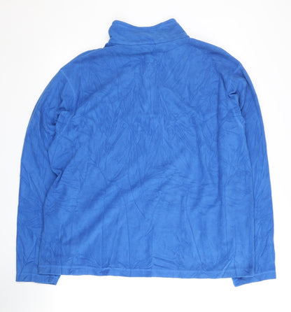 Mens UK Size XL Regatta Blue Half Zip Sweatshirt