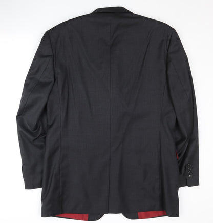 Mens UK Size 40 Berwin & Berwin Regular Grey Suit Jacket