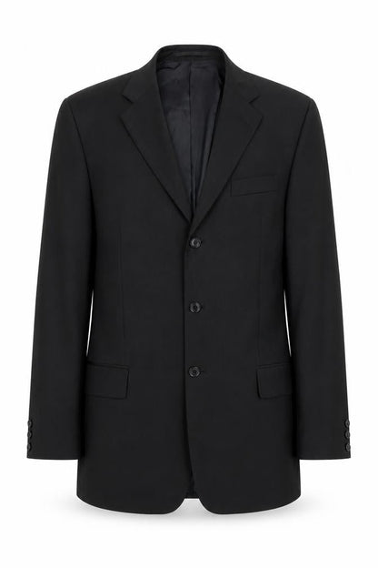 Mens UK Size 40 Pierre Cardin Regular Black Suit Jacket