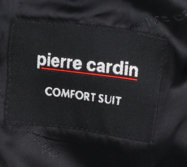 Mens UK Size 40 Pierre Cardin Regular Black Suit Jacket