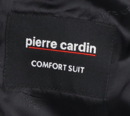 Mens UK Size 40 Pierre Cardin Regular Black Suit Jacket