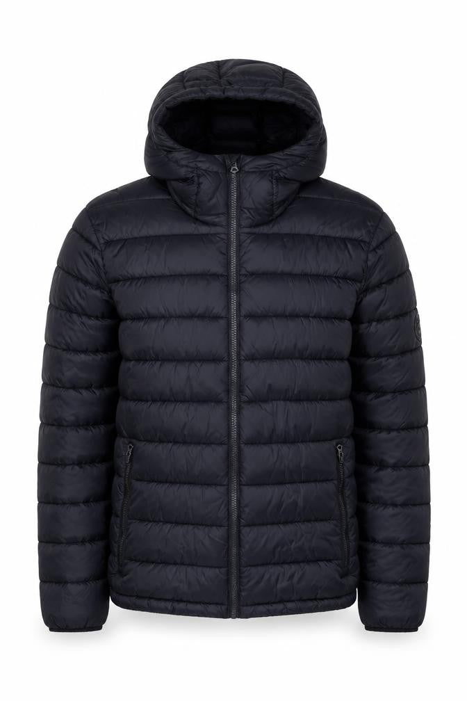 SoulCal Men's Black Puffer Jacket, Size S