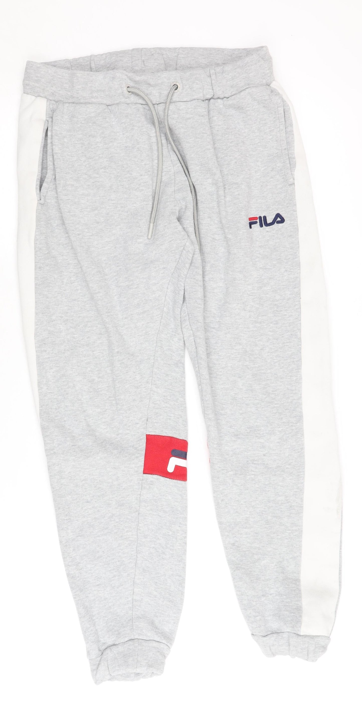 Fila Men's Grey Jogger Trousers S - Activewear