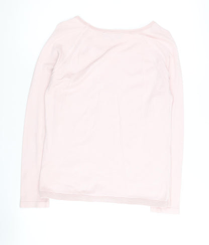 Womens UK Size S Viyella Pink Pullover Jumper