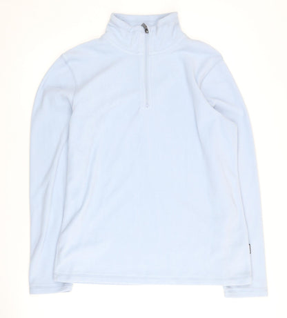 Alpine Spirit Men's Blue Fleece Pullover, Size S