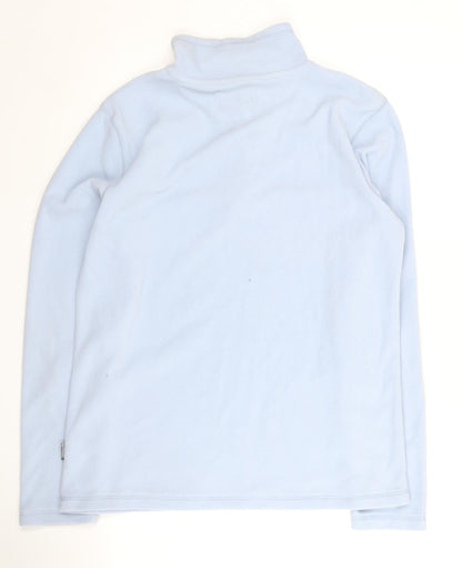 Alpine Spirit Men's Blue Fleece Pullover, Size S