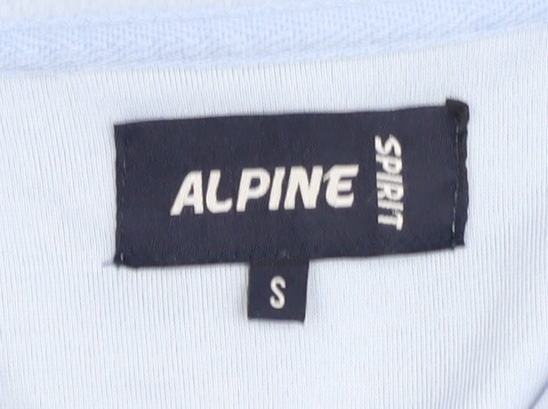 Alpine Spirit Men's Blue Fleece Pullover, Size S