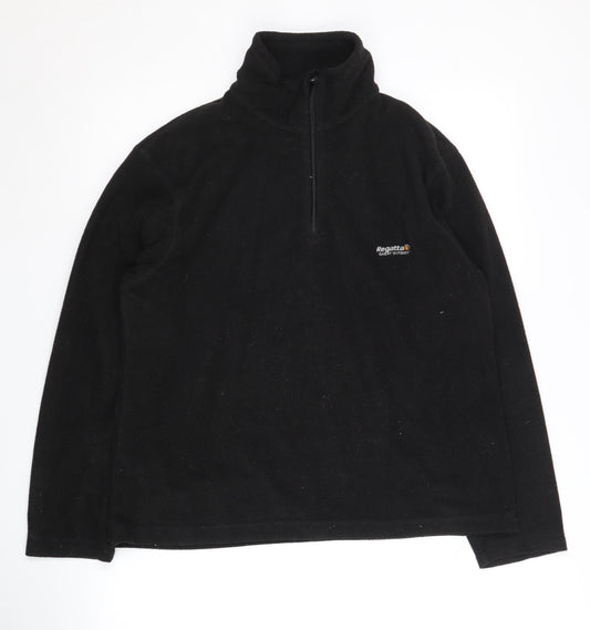 Mens UK Size S Regatta Black Pullover Sweatshirt