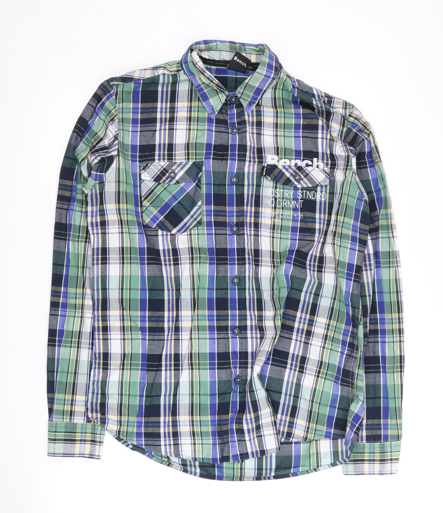 Bench Men's Multicoloured Plaid M Shirt