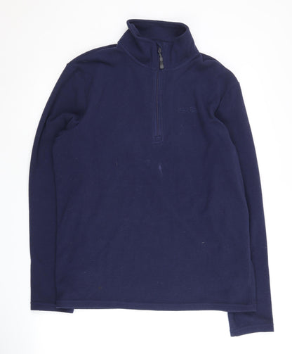 Mens UK Size M Peter Storm Blue Full Zip Sweatshirt