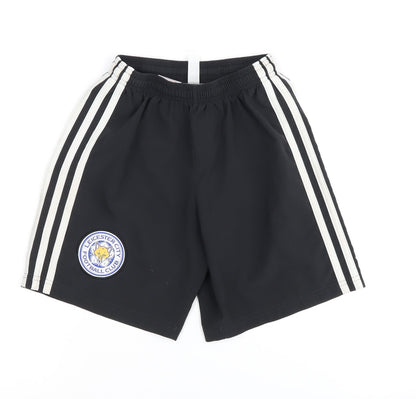 Adidas Boys Black Athletic Shorts Size 9-10 Years