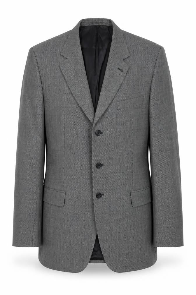 Mens UK Size 44 Dehavilland Regular Grey Suit Jacket