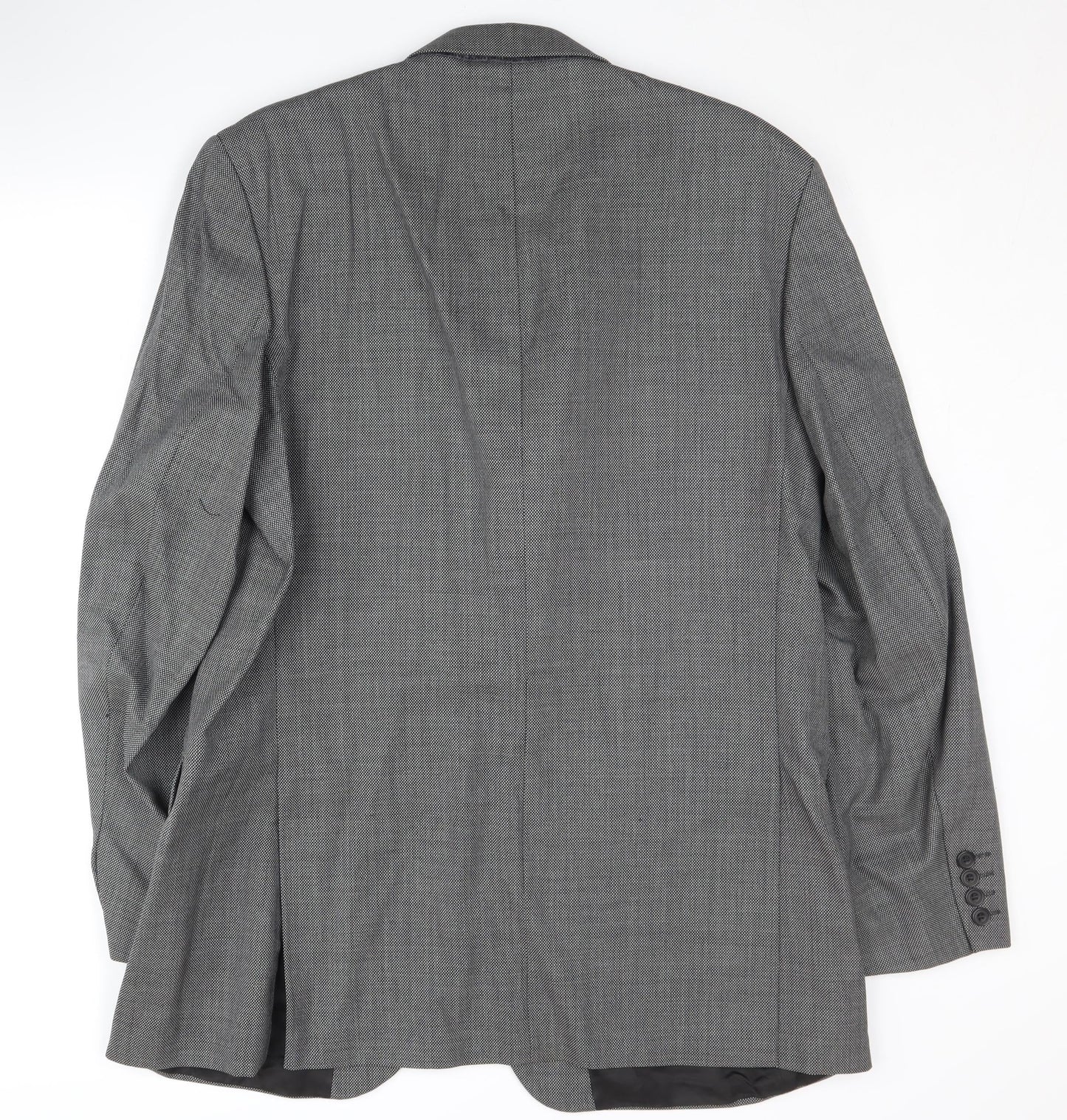 Mens UK Size 44 Dehavilland Regular Grey Suit Jacket