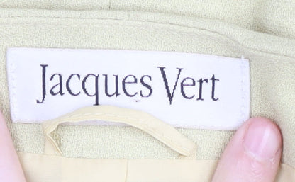Jacques Vert Women's Beige Suit Jacket, Size 12