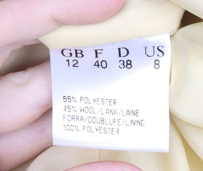 Jacques Vert Women's Beige Suit Jacket, Size 12