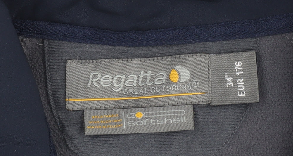 Mens UK Size 34 Regatta Blue Softshell