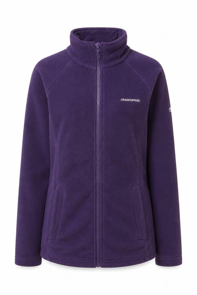 Craghoppers Women's Purple Fleece Jacket Size 8