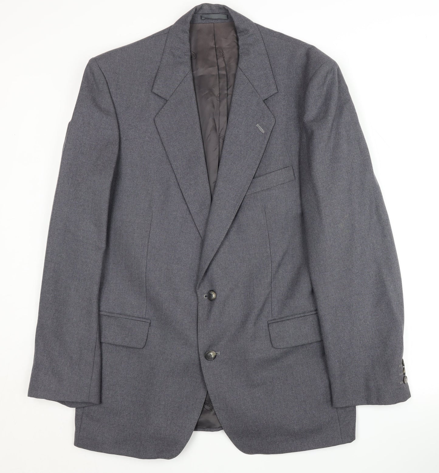 Magee Men's Grey Wool Blazer Jacket Size 40