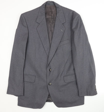 Magee Men's Grey Wool Blazer Jacket Size 40