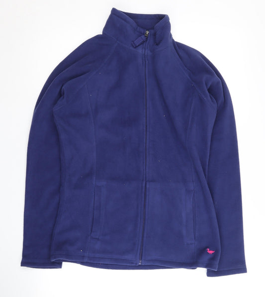 Country Rose Women's Blue Fleece Jacket, Size S