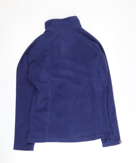 Country Rose Women's Blue Fleece Jacket, Size S