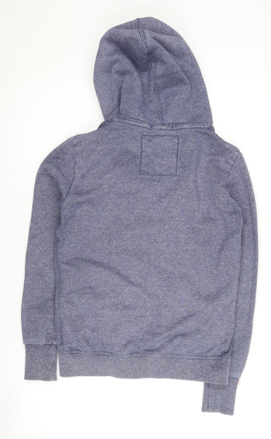 Superdry Women's Blue Full Zip Hoodie XS