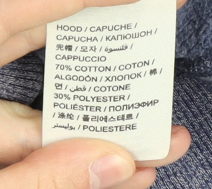 Superdry Women's Blue Full Zip Hoodie XS